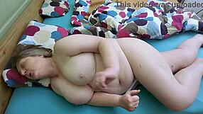 mature milf cums three times hard big tits orgasm frenzy