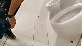 School Bathroom Ass Pounded by Two Teachers Bareback!