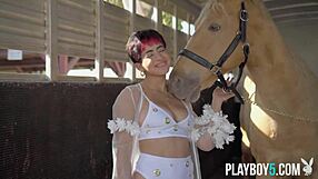 Big Natural Tits Hot Latina Teen 18+ Model Solo Playboy Session