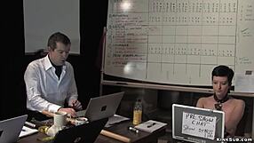 james mogul, ready to choke and gag you in bondage slave audition?