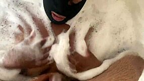 Hot Stepmom Gives Best Ebony Blowjob Tease