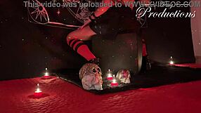 gothic girl's dark ritual craves boyfriend's huge cock?