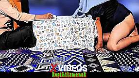 indonesian teen girlfriend bent over assfucked doggystyle in homemade group scandal