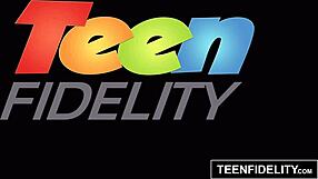 bad girl alexa raye handcuffed roughly for intense teenfidelity creampie surprise