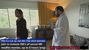 channy crossfire pre-employment physical with anal fingering backstage