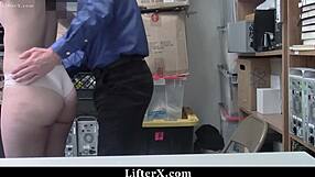 hey guard, how'd you interrogate that teen lifterx shoplifter?