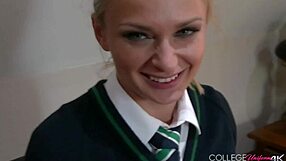 hot coed ivana sugar moans riding big cock trying anal