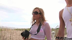 blonde amateur anal fucked till cum drips on her ass