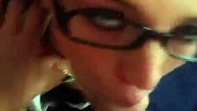 Facial Cum Blast Right On Her Pretty Face!!