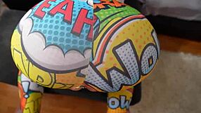 Hey, caught stepsis rubbing that big ass... leggings ripped for pounding?