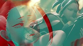 Garage slut gets brainwashed into cartoon cock-craving whore begging for rough monster pounding nonstop