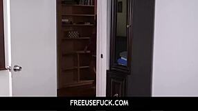 Stepdad Freeuses Hot Teen Stepsisters Threesome Birthday