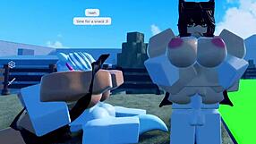 Roblox Condo Combat Turns into Hard Pussy Banging Frenzy