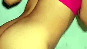 wanna see this horny colombian latina milf bent over wall taking huge cock deep in bedroom?