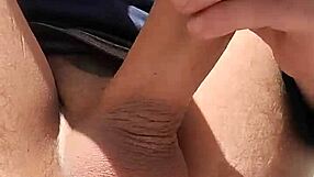 What if new neighbors spot my monster cock outdoor masturbation orgasm?