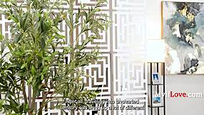 husband watches scarlett venom pound cj with real man cock