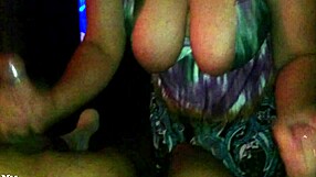 Suggestive Wife Delivers Double Handjob to Friend and Lover