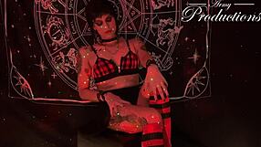 gothic girl's dark ritual craves boyfriend's huge cock?