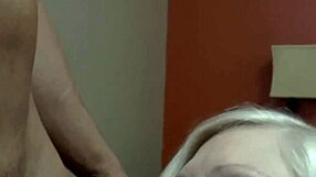 that slutty granny loves sucking cock while getting railed hard