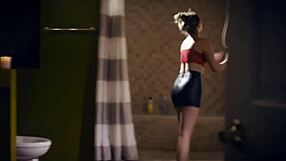 Stepbrother Rams Shaved Teen Stepsister's Tight Pussy Deep And Hardcore