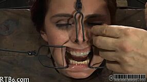 cutie bends over for intense caning punishment on her bare ass