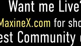 asian maxine x rides big black cock hard then squirts wildly in doggystyle frenzy