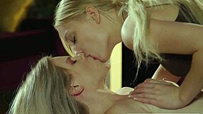 busty blonde braylin bailey seduced by naughty masseuse nikki sweet's wet pussy licking massage