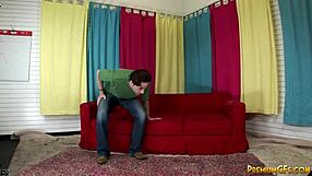 Cock teasing latex babe smacks that monster relentlessly