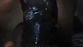 back from vacation ebony deepthroats my cock like a pro