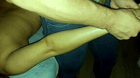 hey sexy housewife karina strips naked for lucas paid massage turning horny