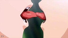 your anime girlfriend watches eagerly as you breed tomboy sluts with rimjob tease