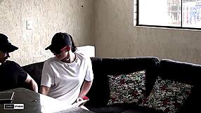 meu amigo da facu studying lingerie at home