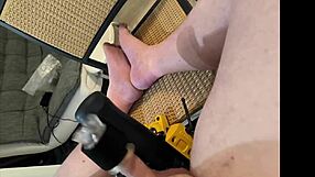 watch me show off live as strangers control my handy to cum on feet