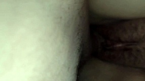 my hairy lil pussy took cock n' a hot cum load in amateur fuck