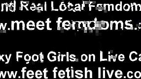 wanna stroke that cock to our cute little feet girls?