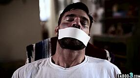 Petite Teen 18+ Watches Stepdad Tied While Getting Roughly Fucked