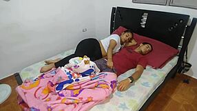 My stepbrother fucked me hard in his room right next to our stepparents