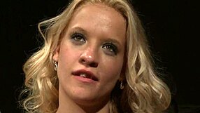 Ready to see this euro babe bound in stockings, dominated rough in garage before swallowing jizz?!