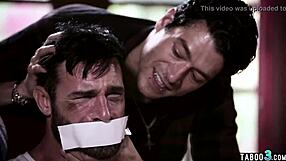 Petite Teen 18+ Watches Stepdad Tied While Getting Roughly Fucked