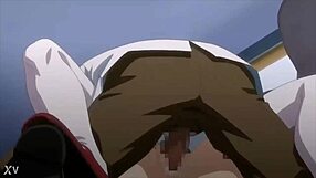 your anime girlfriend watches eagerly as you breed tomboy sluts with rimjob tease