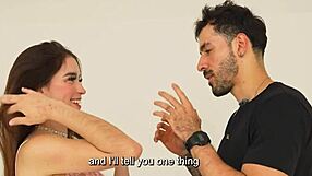 hey beautiful big ass colombian karolin gomez ready for your first porn casting with juan bustos?