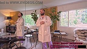 channy crossfire pre-employment physical with anal fingering backstage