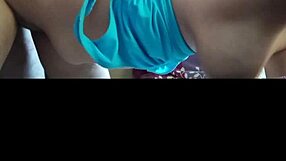 Curvy latina cougar neighbor bends over bed for young pov doggystyle pounding