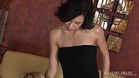 Lesbian Lovers Ruby Knox Gape Pussy Lips with Big Clit Toy Licking