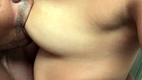 i lend my big natural tits to stepbro for sucking practice - nysdel amateur couple