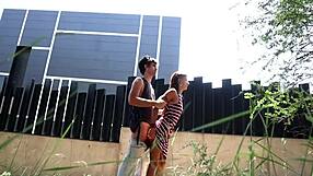 public outing in the city woods