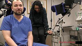 Cheerleader Exam In Latex Heels? Yasmine Woods Gets Spanked Hard!