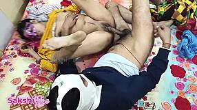 indian desi newlyweds do hot foreplay then hardcore creampie all nite in hotel