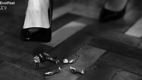 Bia roman takes charge as boss, making you worship her tall latina feet and wet pussy