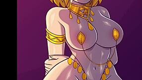 zelda gets pounded by big titted urbosa futanari comic